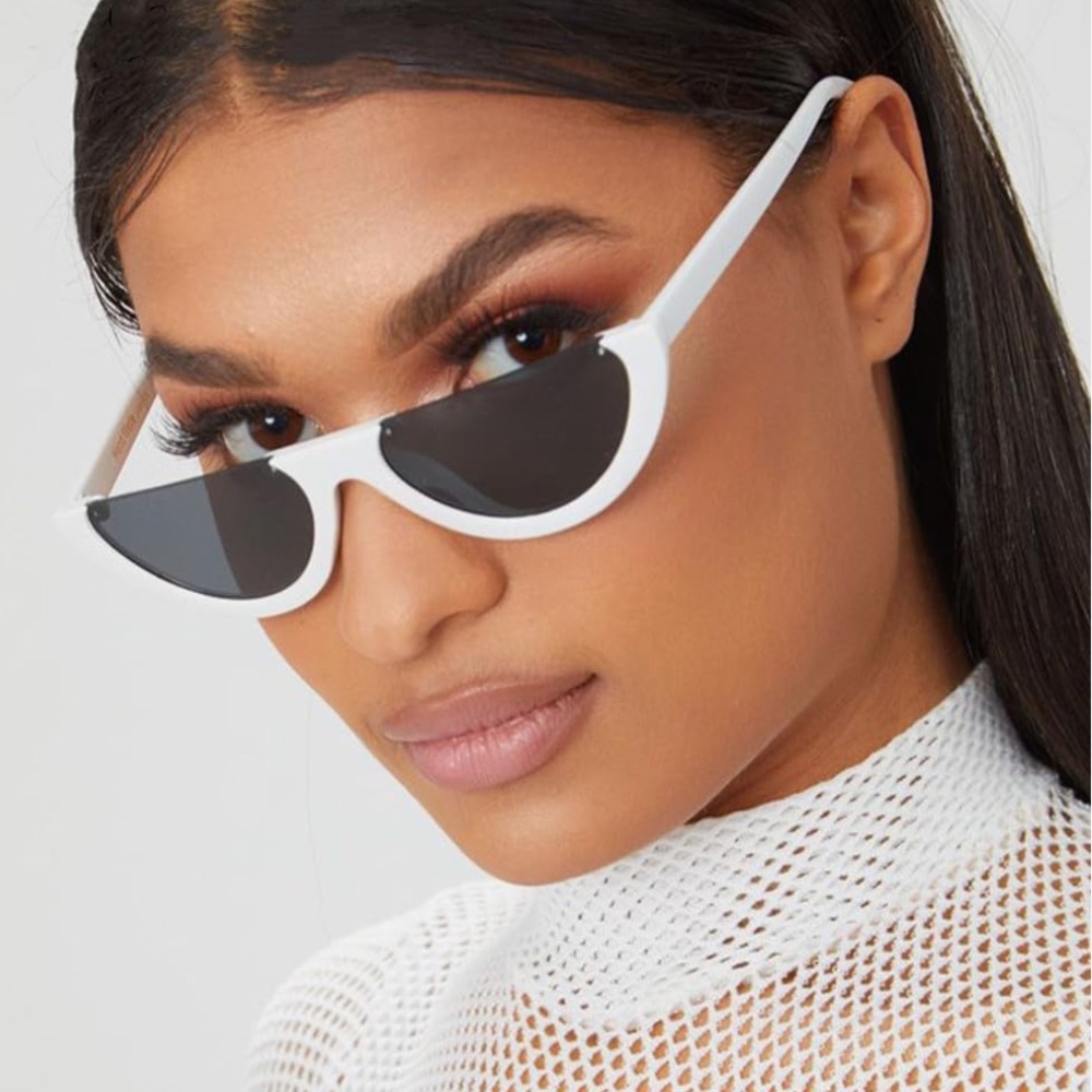 Women's Yellow Cat-Eye Sunglasses
